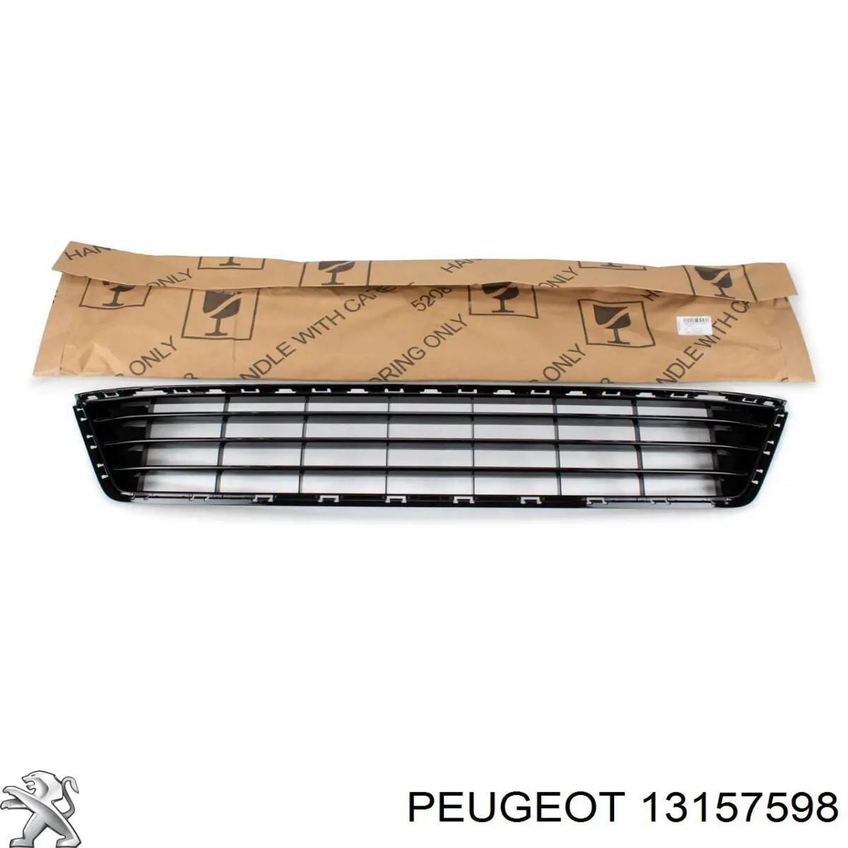 Накладка (рамка) решітки радіатора 13157598 Peugeot/Citroen