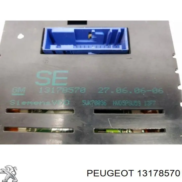 13178570 Peugeot/Citroen Дисплей багатофункціональний