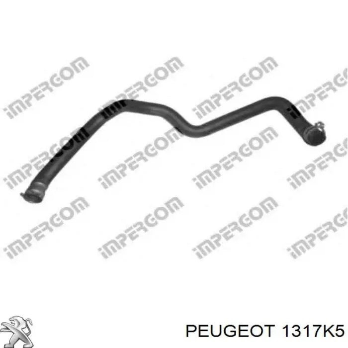 Шланг розширювального бачка, нижній Peugeot/Citroen 1317K5 ціна, від 22.58 USD