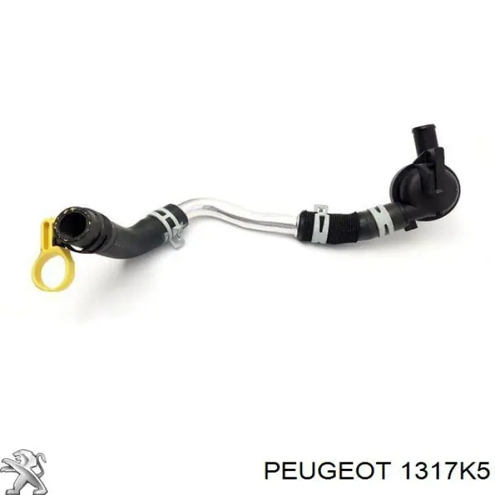 Купити 1317K5 Peugeot/Citroen Шланг розширювального бачка, нижній