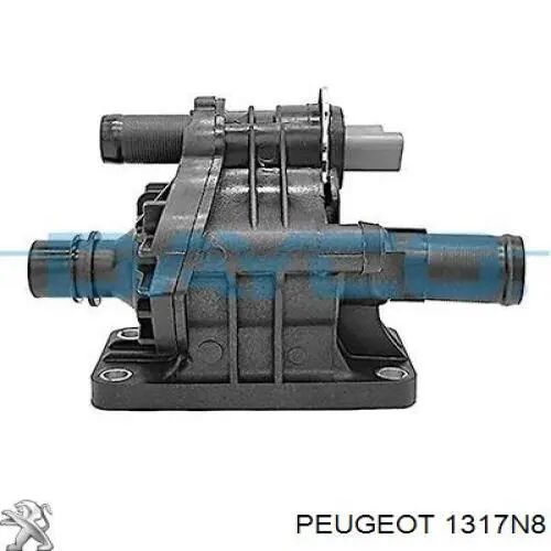 Шланг розширювального бачка, нижній Peugeot/Citroen 1317N8 ціна, від 11.66 USD