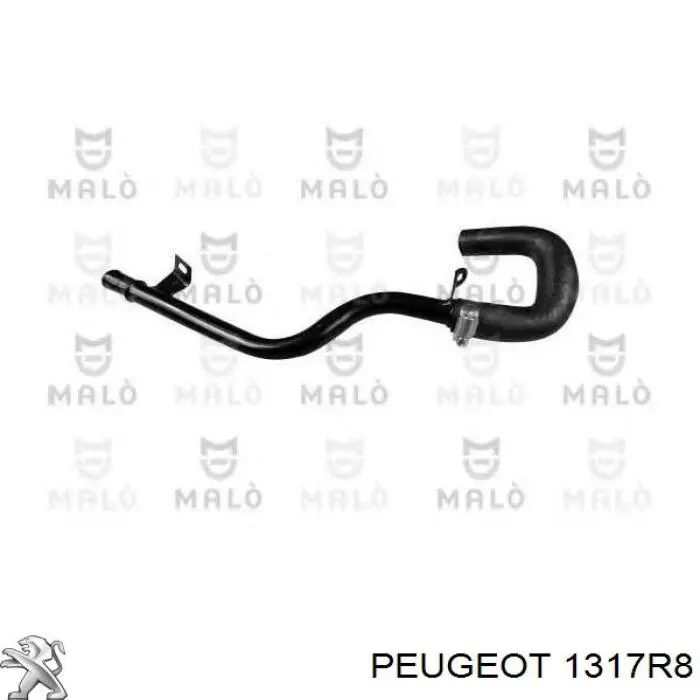 Шланг/патрубок системи охолодження Peugeot/Citroen 1317R8 ціна, від 10.11 USD