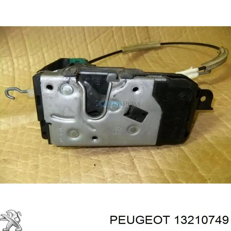 Замок передніх пасажирських дверей Peugeot/Citroen 13210749 ціна, від 22.50 USD
