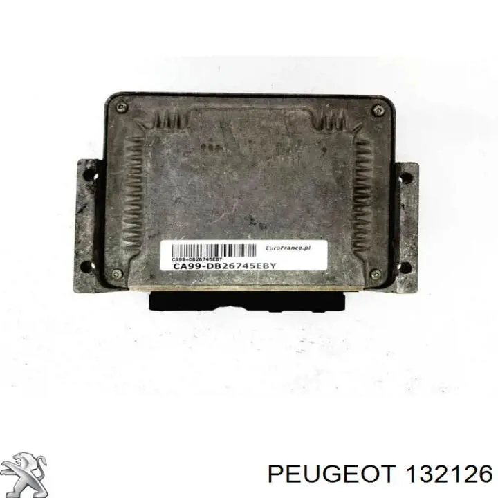 132126 Peugeot/Citroen супорт радіатора нижній/монтажна панель кріплення фар
