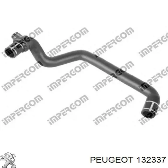 132337 Peugeot/Citroen шланг/патрубок системи охолодження