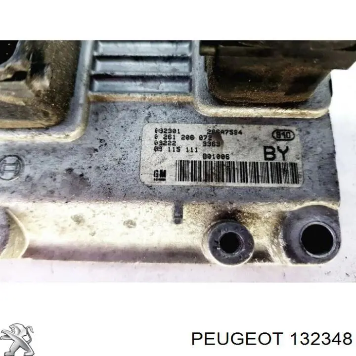 132348 Peugeot/Citroen шланг розширювального бачка, верхній