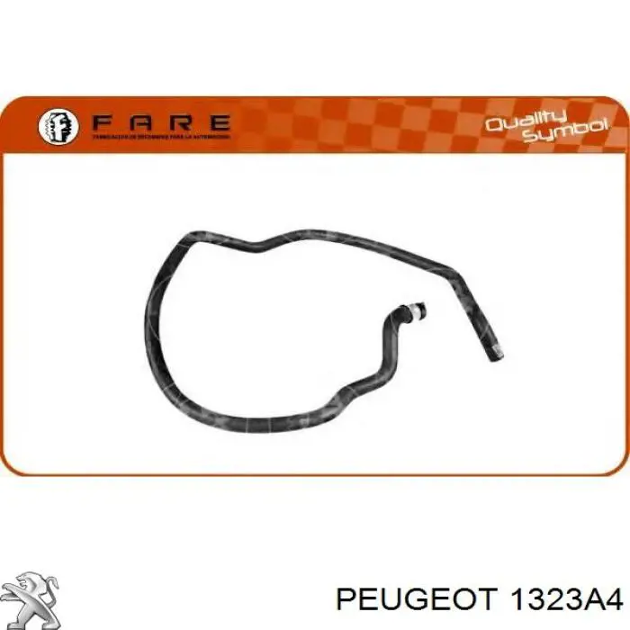 Купити 1323A4 Peugeot/Citroen Трубопроводи і шланги системи охолодження