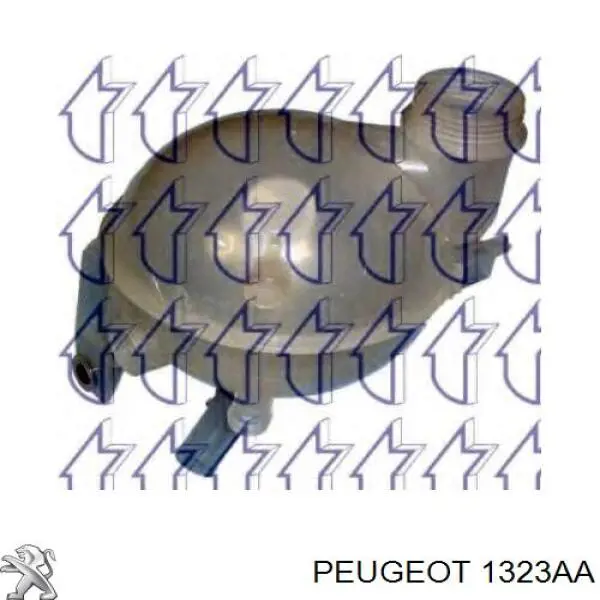 1323AA Peugeot/Citroen Розширювальний бачок охолодження