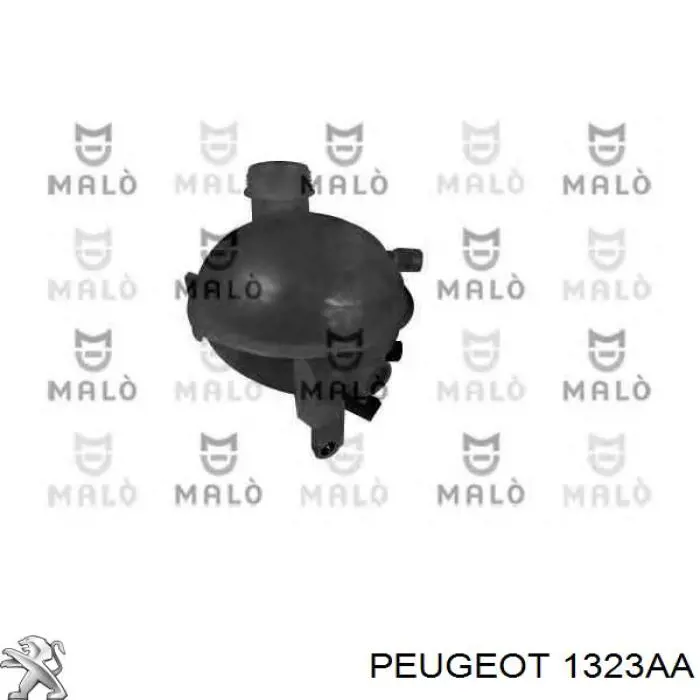 Бачок системи охолодження двигуна розширювальний Peugeot/Citroen 1323AA ціна, від 18.11 USD
