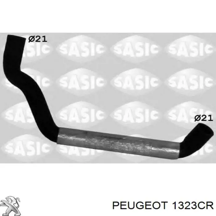 1323CR Peugeot/Citroen шланг/патрубок системи охолодження
