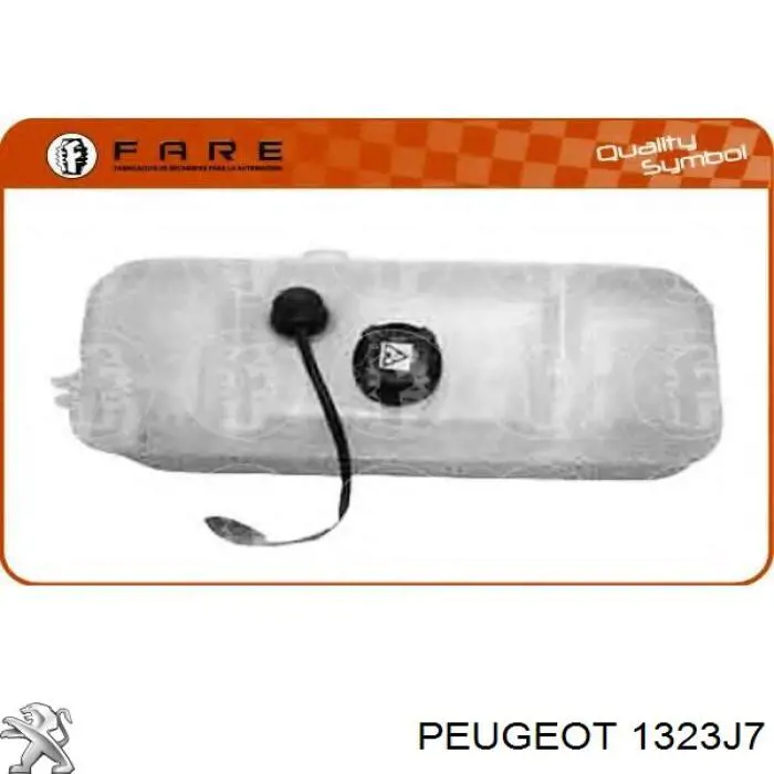 Бачок системи охолодження двигуна розширювальний Fiat Ducato II фургон (244) (2002 - 2006) ціна, від 31.18 USD