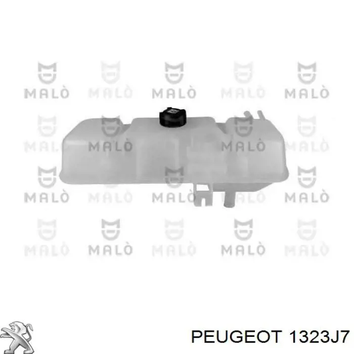 Розширювальний бачок охолодження на Fiat Ducato II 244