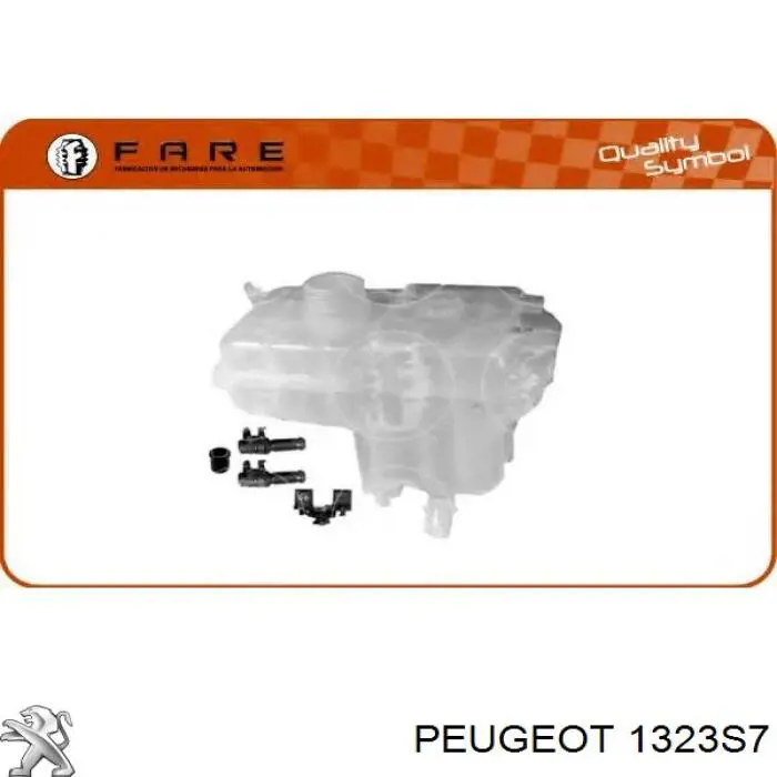Бачок системи охолодження 9881 Fare