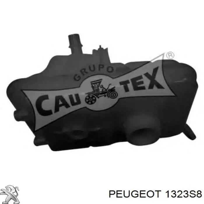 1323S8 Peugeot/Citroen бачок системи охолодження, розширювальний
