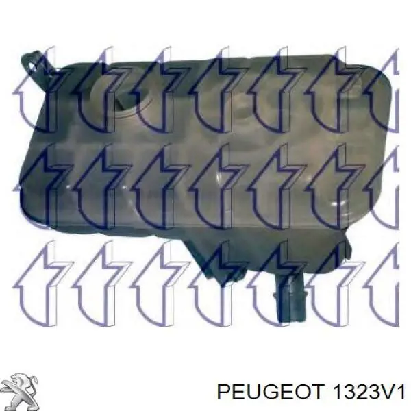 1323V1 Peugeot/Citroen бачок системи охолодження, розширювальний