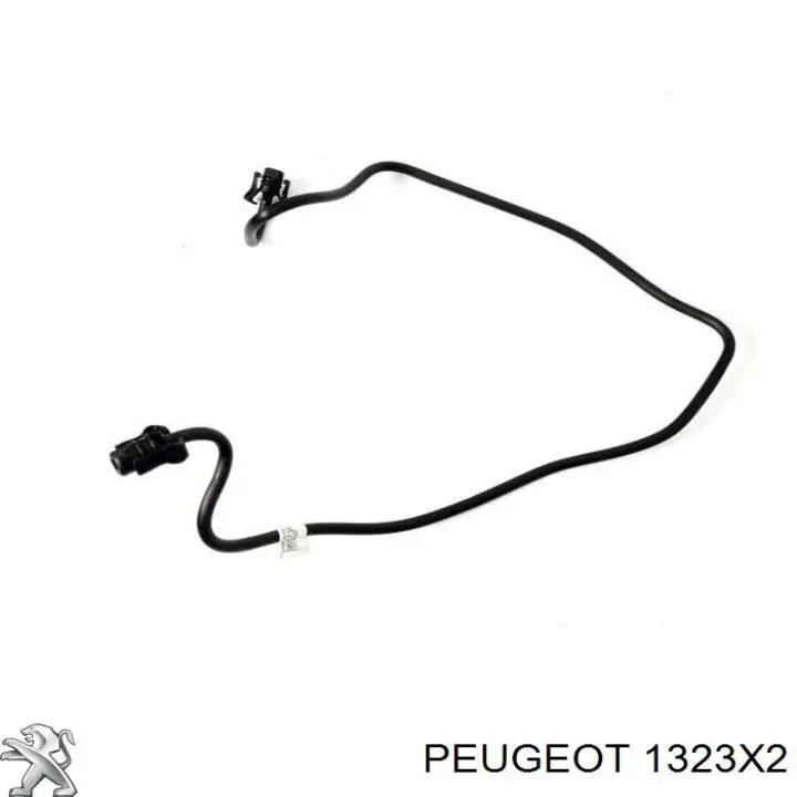 Шланг розширювального бачка, верхній Peugeot/Citroen 1323X2 ціна, від 16.51 USD