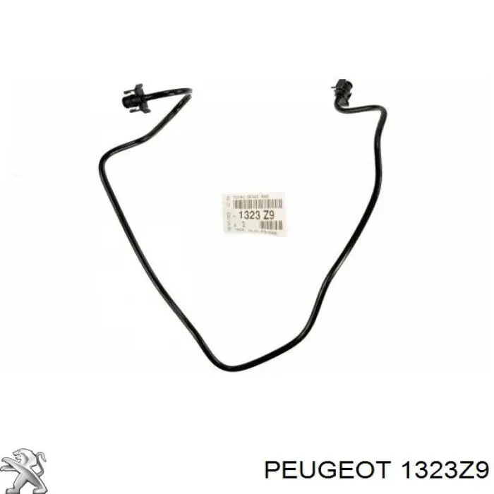 Шланг розширювального бачка, верхній Peugeot/Citroen 1323Z9 ціна, від 10.96 USD
