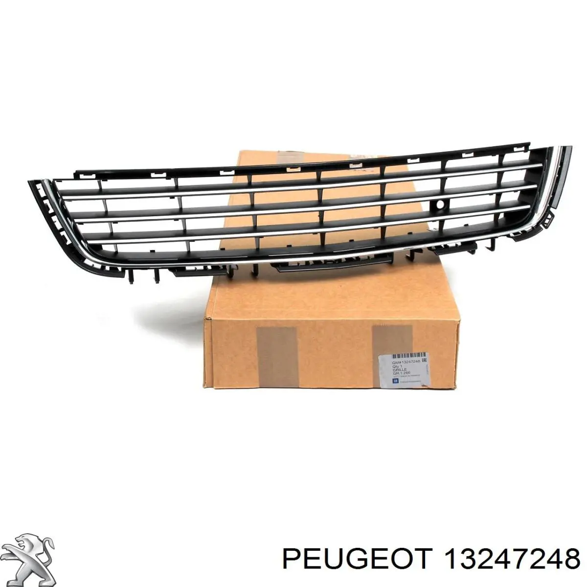 13247248 Peugeot/Citroen решітка переднього бампера