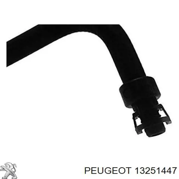 Шланг розширювального бачка, верхній Peugeot/Citroen 13251447 ціна, від 11.03 USD