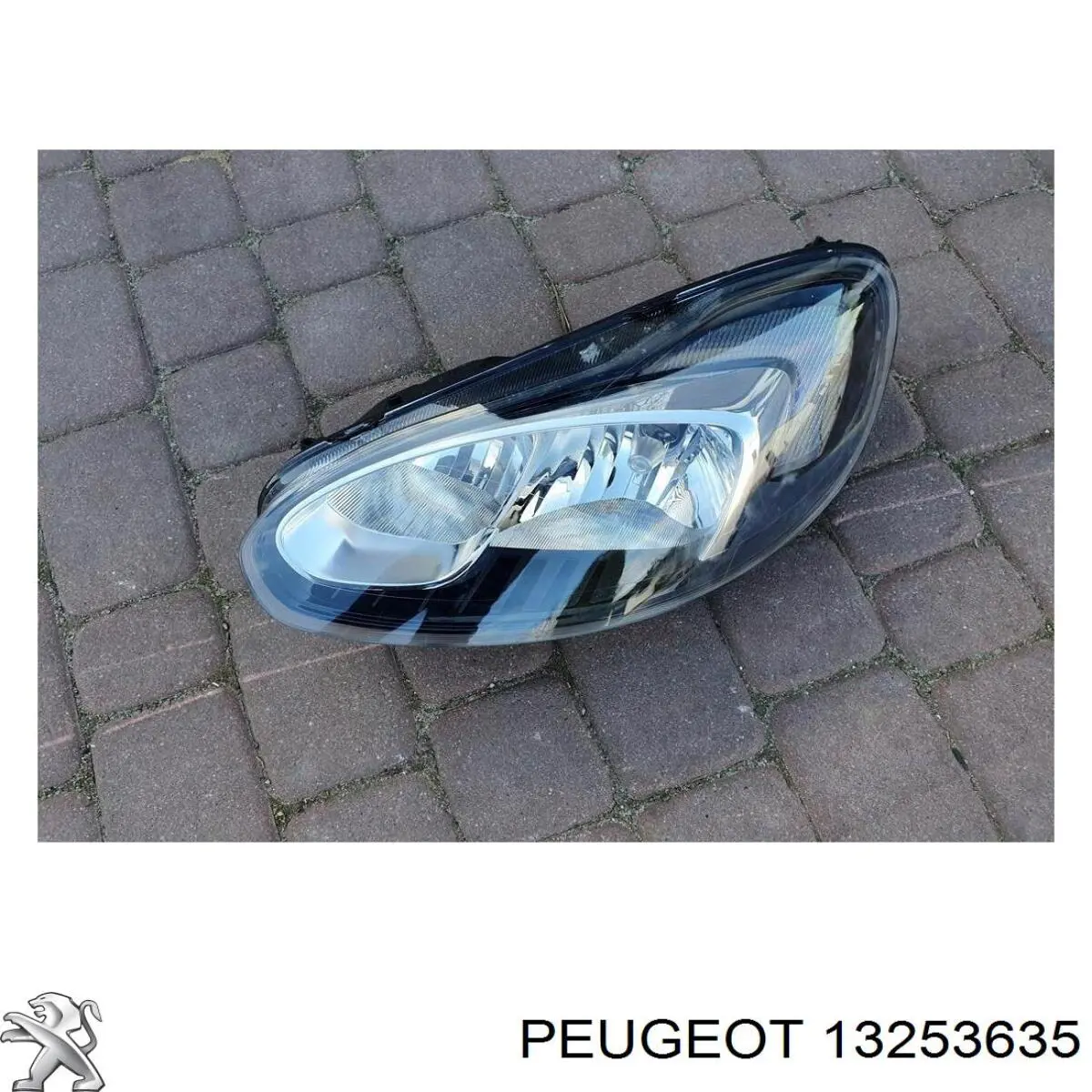 13253635 Peugeot/Citroen Фара дальнього світла в зборі