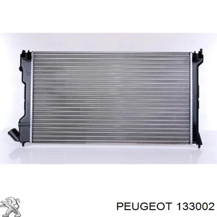 133002 Peugeot/Citroen радіатор охолодження двигуна
