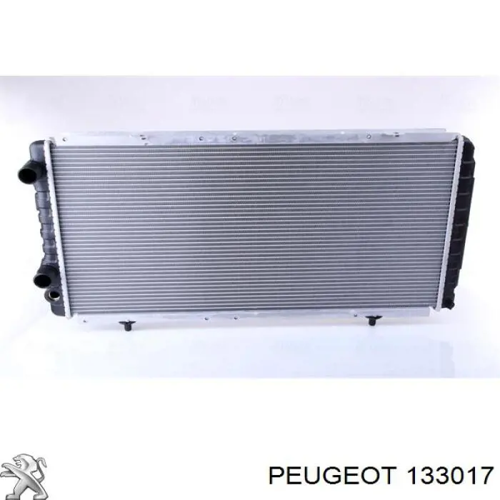 133017 Peugeot/Citroen радіатор охолодження двигуна
