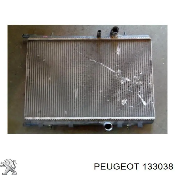 133038 Peugeot/Citroen радіатор охолодження двигуна