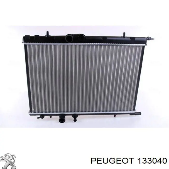 133040 Peugeot/Citroen радіатор охолодження двигуна