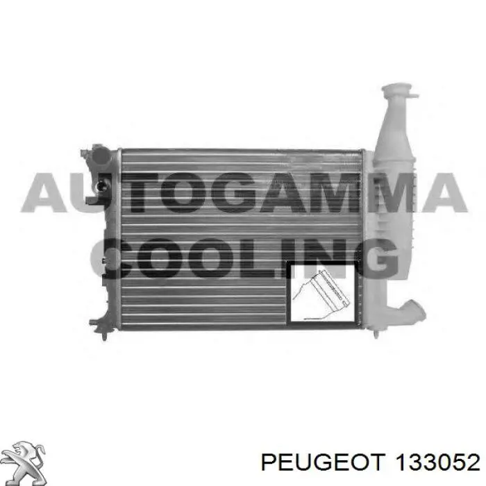 Радіатор основний Peugeot/Citroen 133052 ціна, від 63.88 USD
