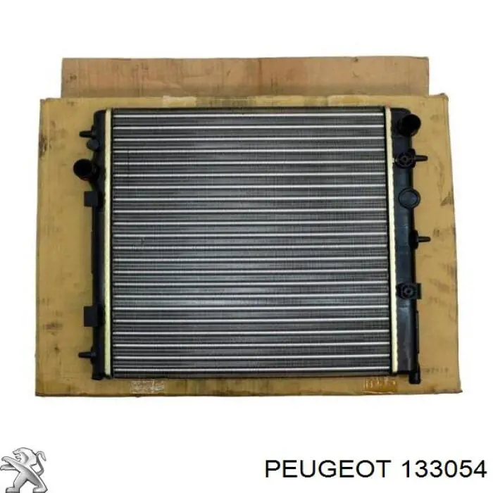 133054 Peugeot/Citroen радіатор охолодження двигуна