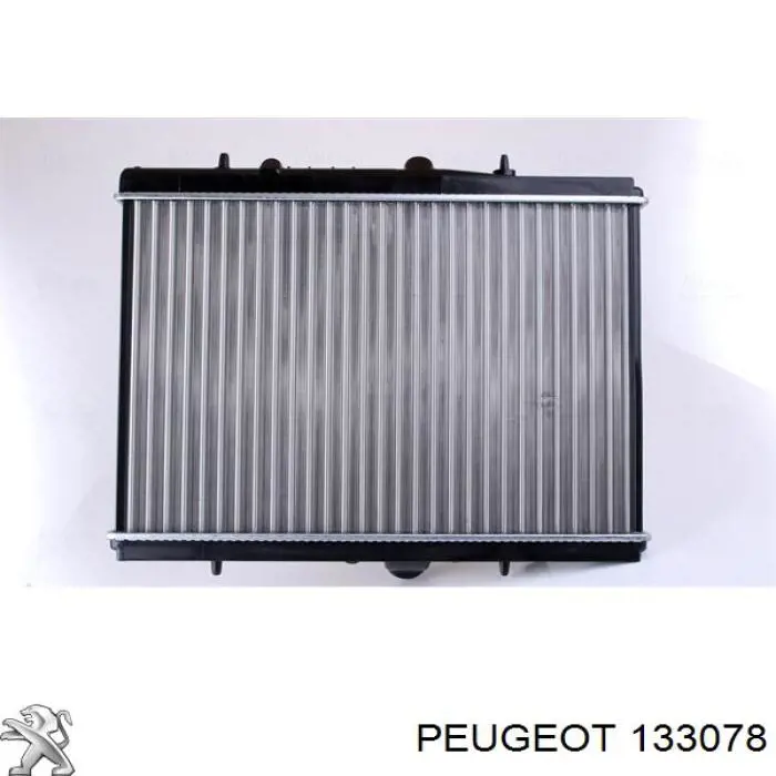 133078 Peugeot/Citroen радіатор охолодження двигуна