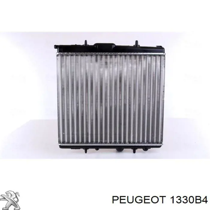 1330B4 Peugeot/Citroen Радіатор охолодження двигуна