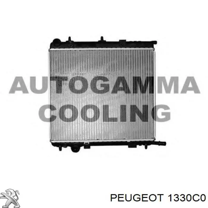 1330C0 Peugeot/Citroen радіатор охолодження двигуна