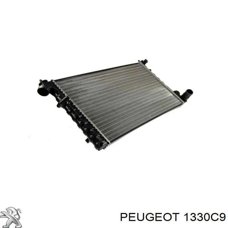 1330C9 Peugeot/Citroen радіатор охолодження двигуна