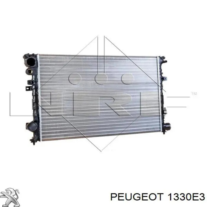 1330E3 Peugeot/Citroen радіатор охолодження двигуна