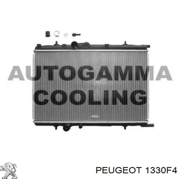 Купити 1330F4 Peugeot/Citroen Радіатор двигуна