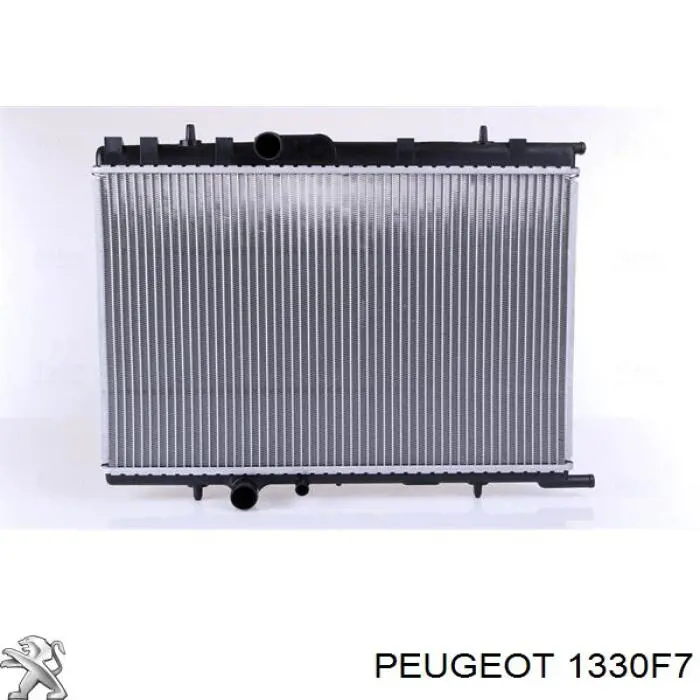 Радіатор 1330F7 Peugeot/Citroen