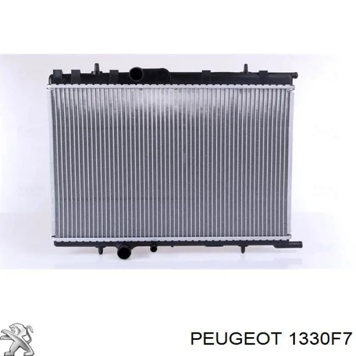 1330F7 Peugeot/Citroen радіатор охолодження двигуна
