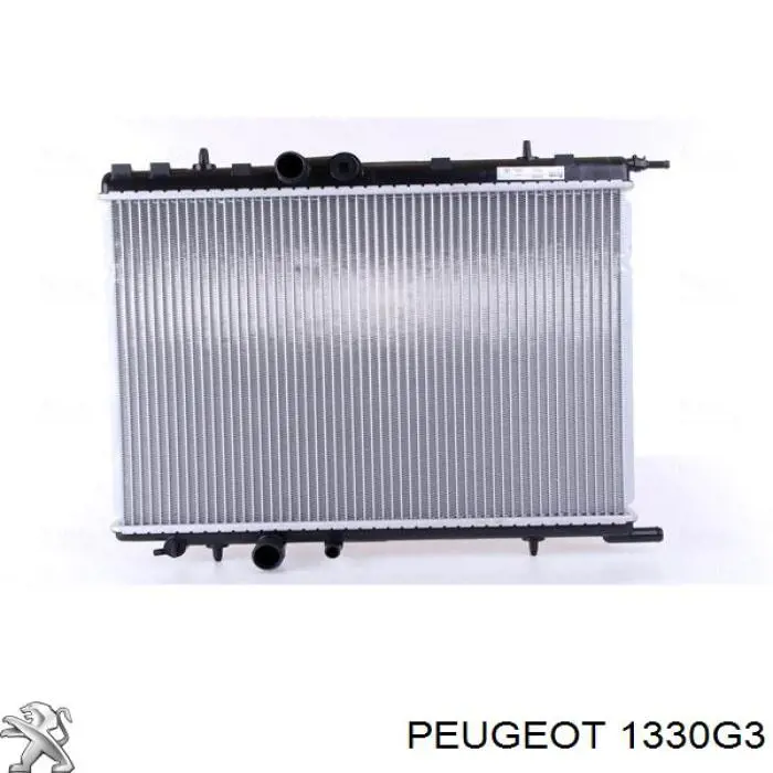 1330G3 Peugeot/Citroen радіатор охолодження двигуна