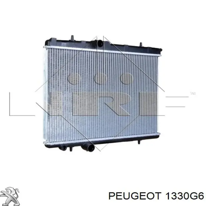 Радіатор 1330G6 Peugeot/Citroen
