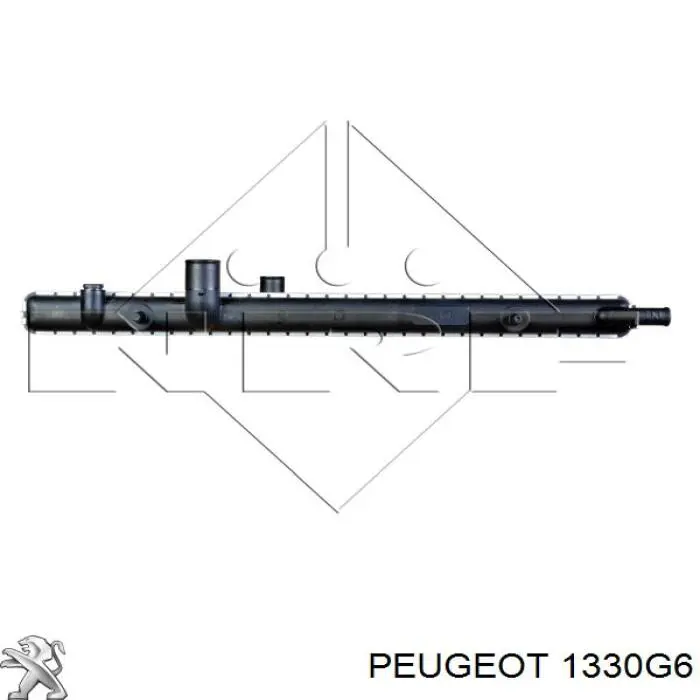 Радіатор 1330G6 Peugeot/Citroen