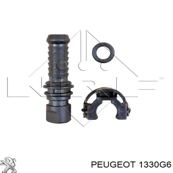 1330G6 Peugeot/Citroen Радіатор охолодження двигуна