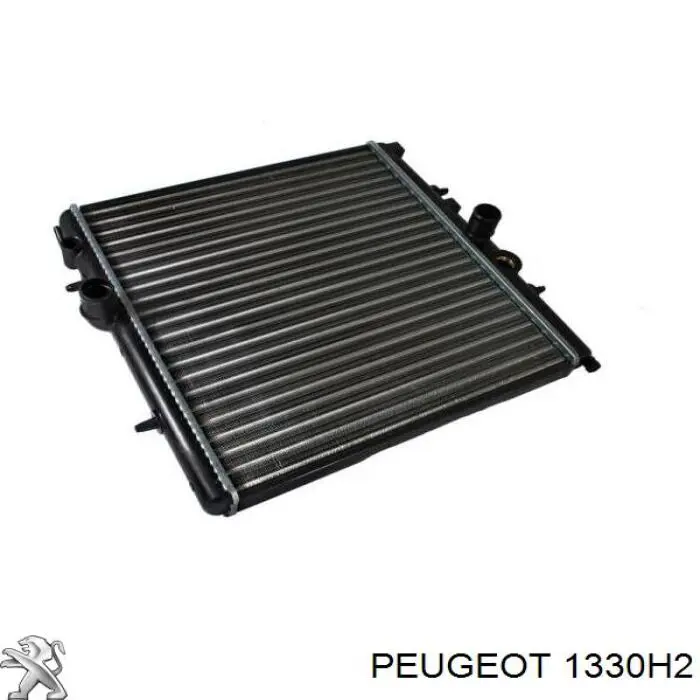 1330H2 Peugeot/Citroen радіатор охолодження двигуна