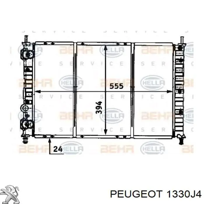 Купити 1330J4 Peugeot/Citroen Радіатор двигуна