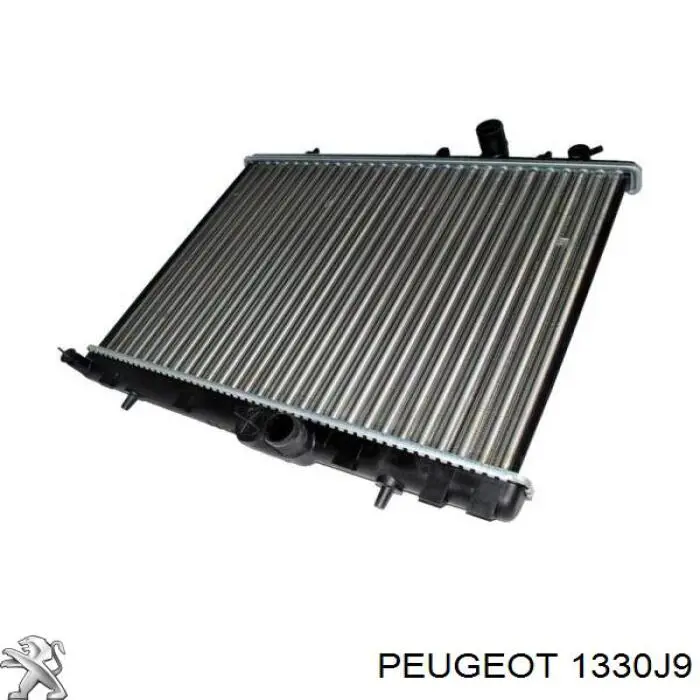 1330J9 Peugeot/Citroen радіатор охолодження двигуна