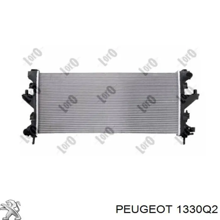 1330Q2 Peugeot/Citroen радіатор охолодження двигуна