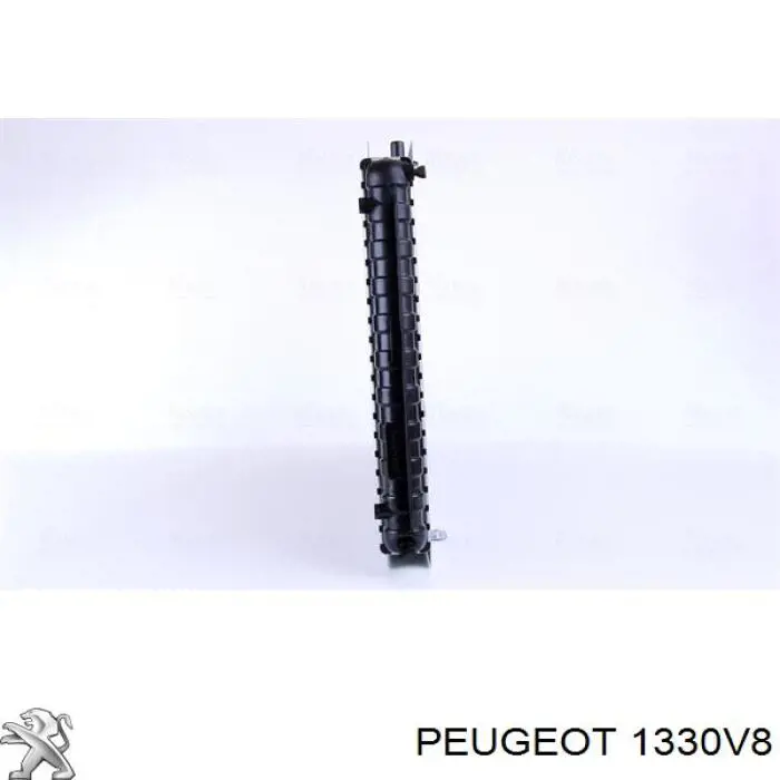 1330V8 Peugeot/Citroen Радіатор охолодження двигуна