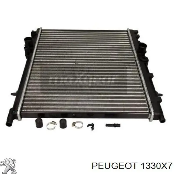 1330X7 Peugeot/Citroen радіатор охолодження двигуна