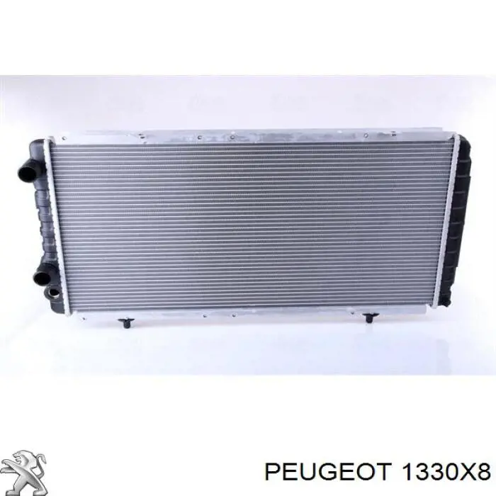 1330X8 Peugeot/Citroen радіатор охолодження двигуна