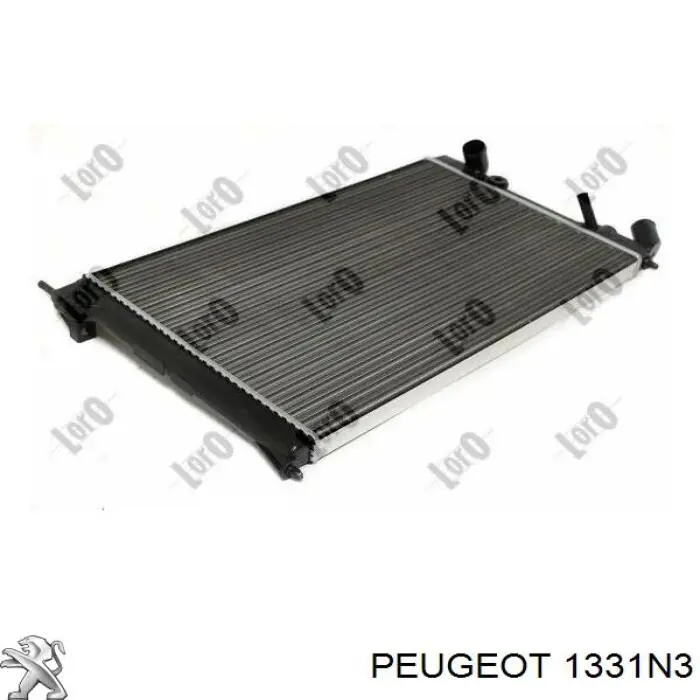 1331N3 Peugeot/Citroen радіатор охолодження двигуна